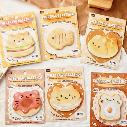 All Variants of Lovely Animal Sticky Notes - Tinyminymo 