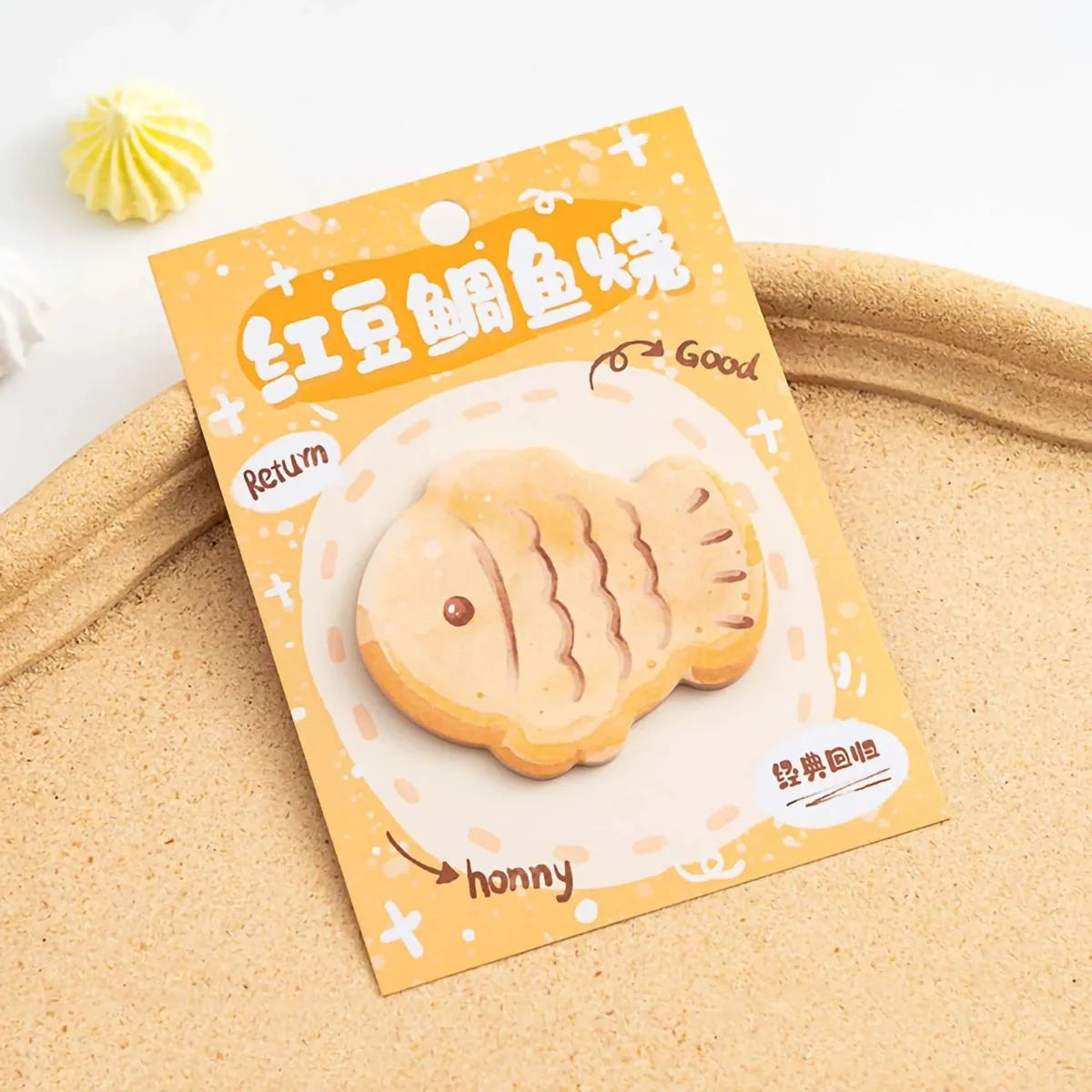 Fish Treat Design Animal Sticky Note - Tinyminymo