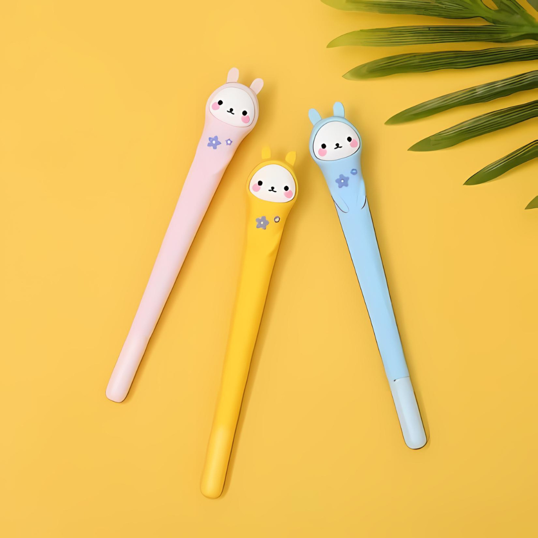 Lovely Bunny Gel Pen - Tinyminymo