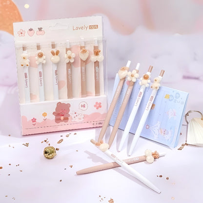 Lovely Charm Kawaii Gel Pen Set - Tinyminymo
