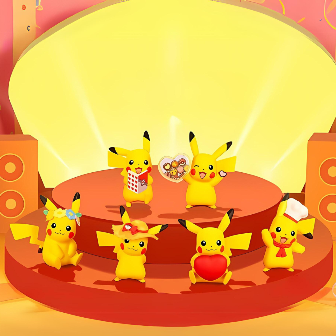 Lovely Pikachu Mini Action Figure - Tinyminymo