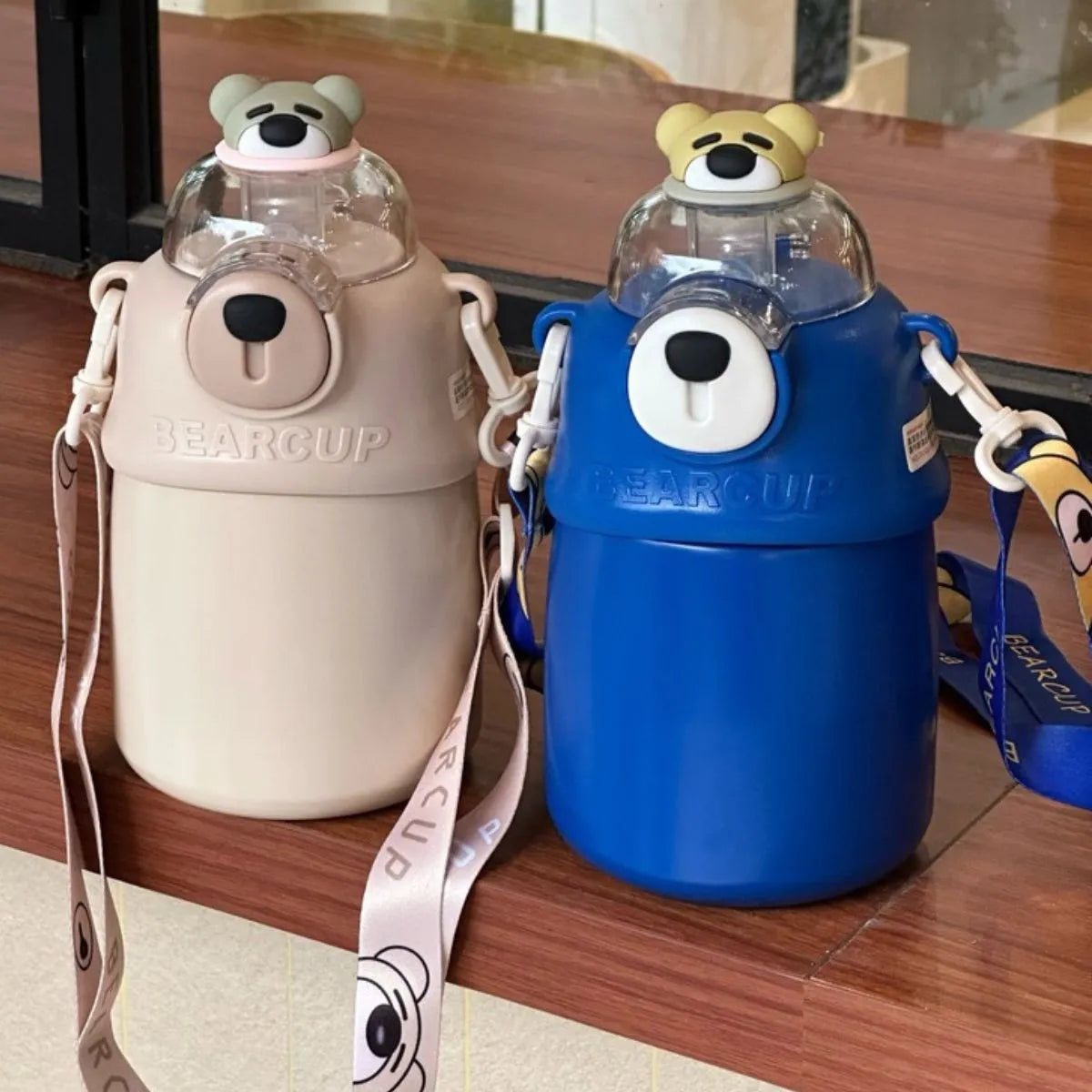 Two Bear-shaped Water Bottles - Tinyminymo