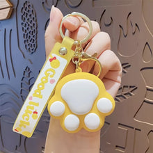 Load image into Gallery viewer, Lucky Day - 3D Paw Keychain - Tinyminymo
