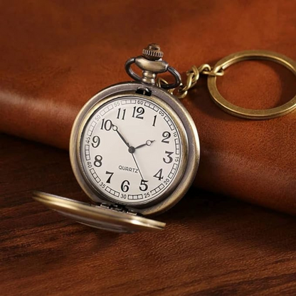 MOM Pocket Watch Keychain - Tinyminymo