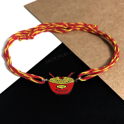Maggi Partner Metal Rakhi - Tinyminymo