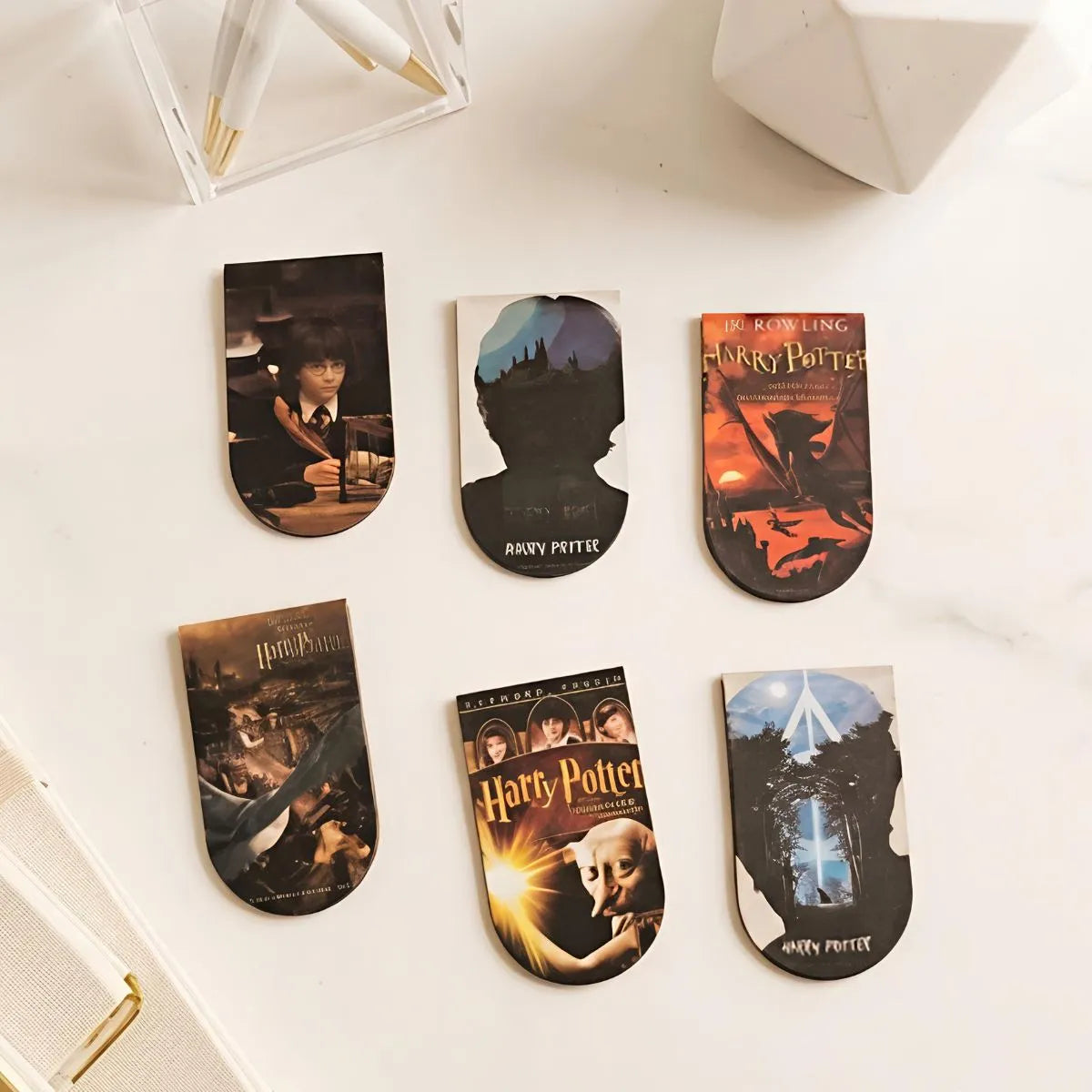 Harry Potter Magnetic Bookmark, Design A - Tinyminymo