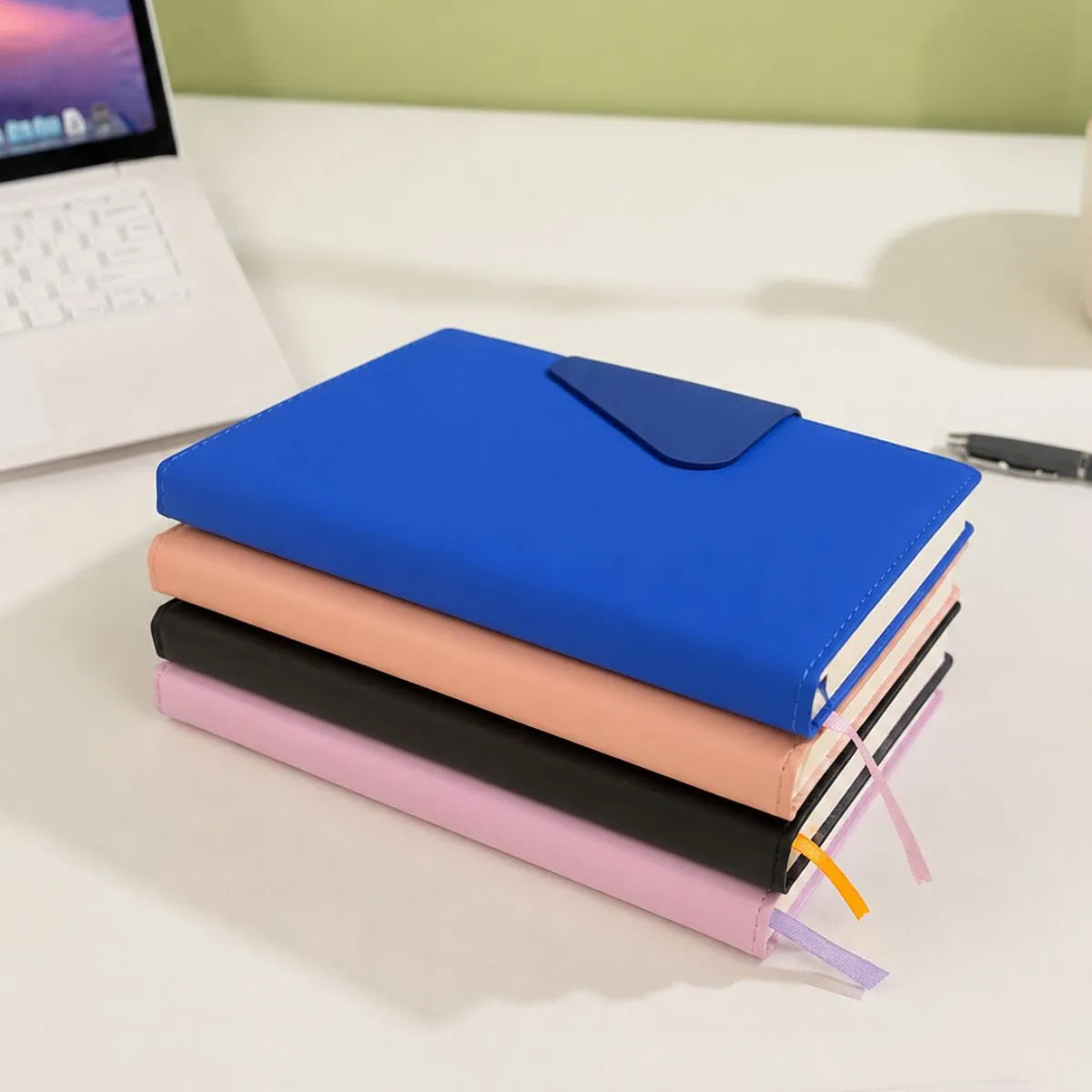 Four Different Colors Flap Diary - Tinyminymo