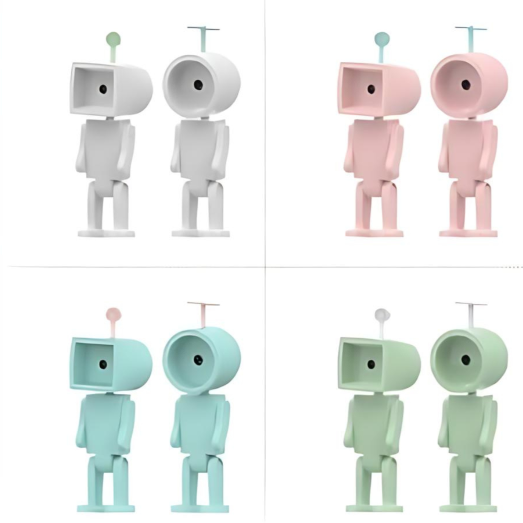 Magnetic Robot Mini Night Light - Tinyminymo