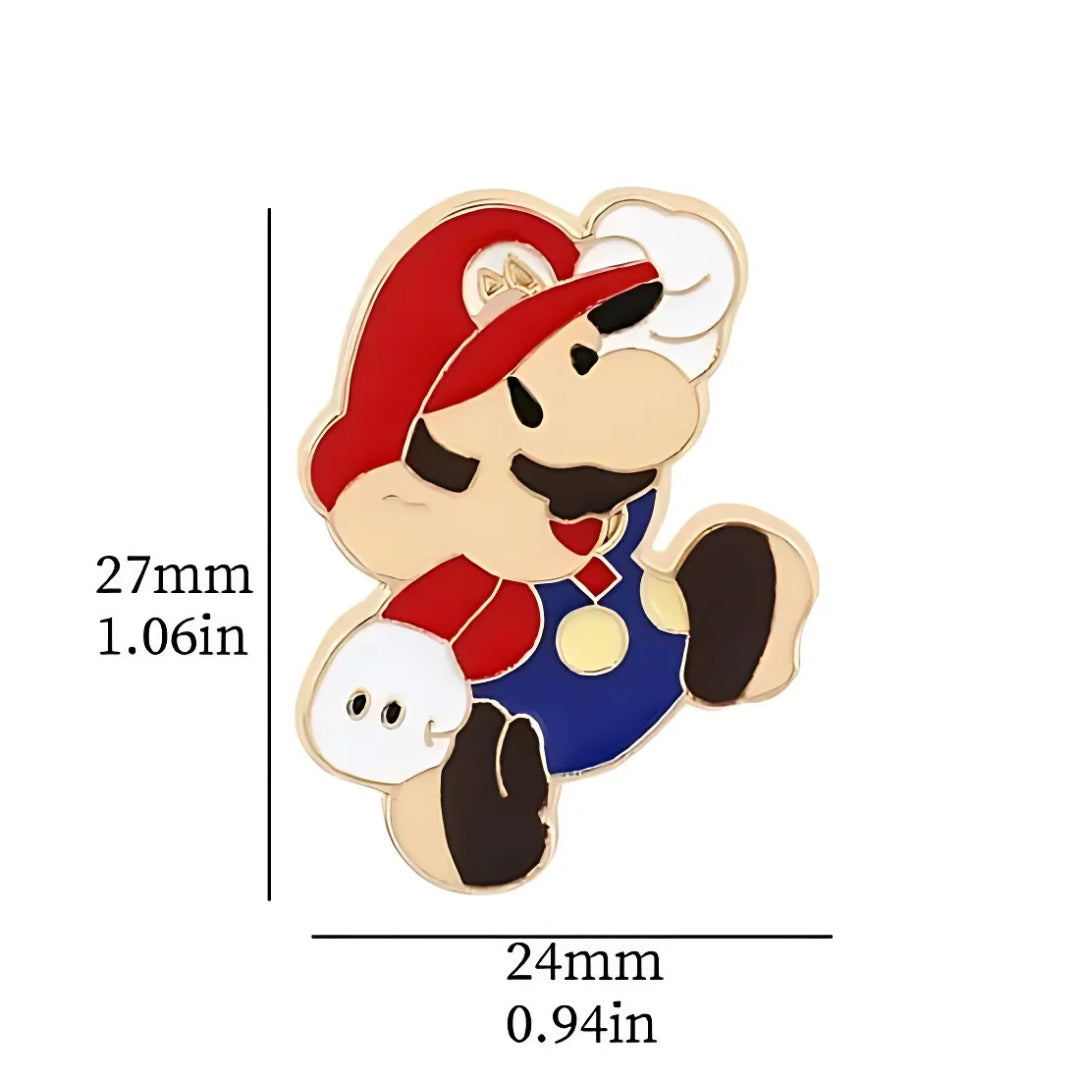 Mario Lapel Pin - Tinyminymo