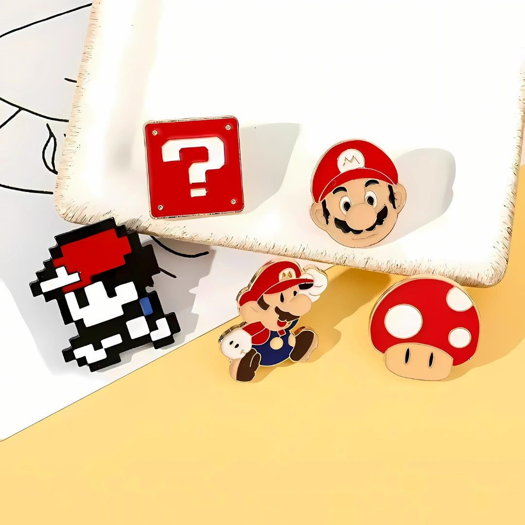 Mario Lapel Pin - Tinyminymo