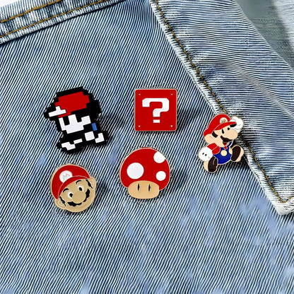 Mario Lapel Pin - Tinyminymo