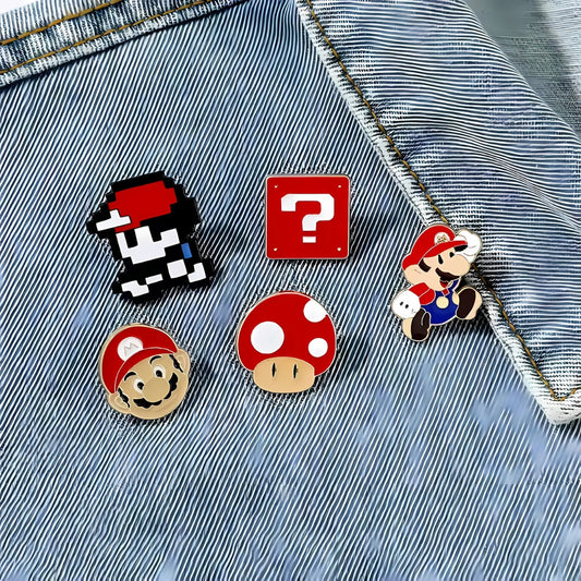 Mario Lapel Pin - Tinyminymo