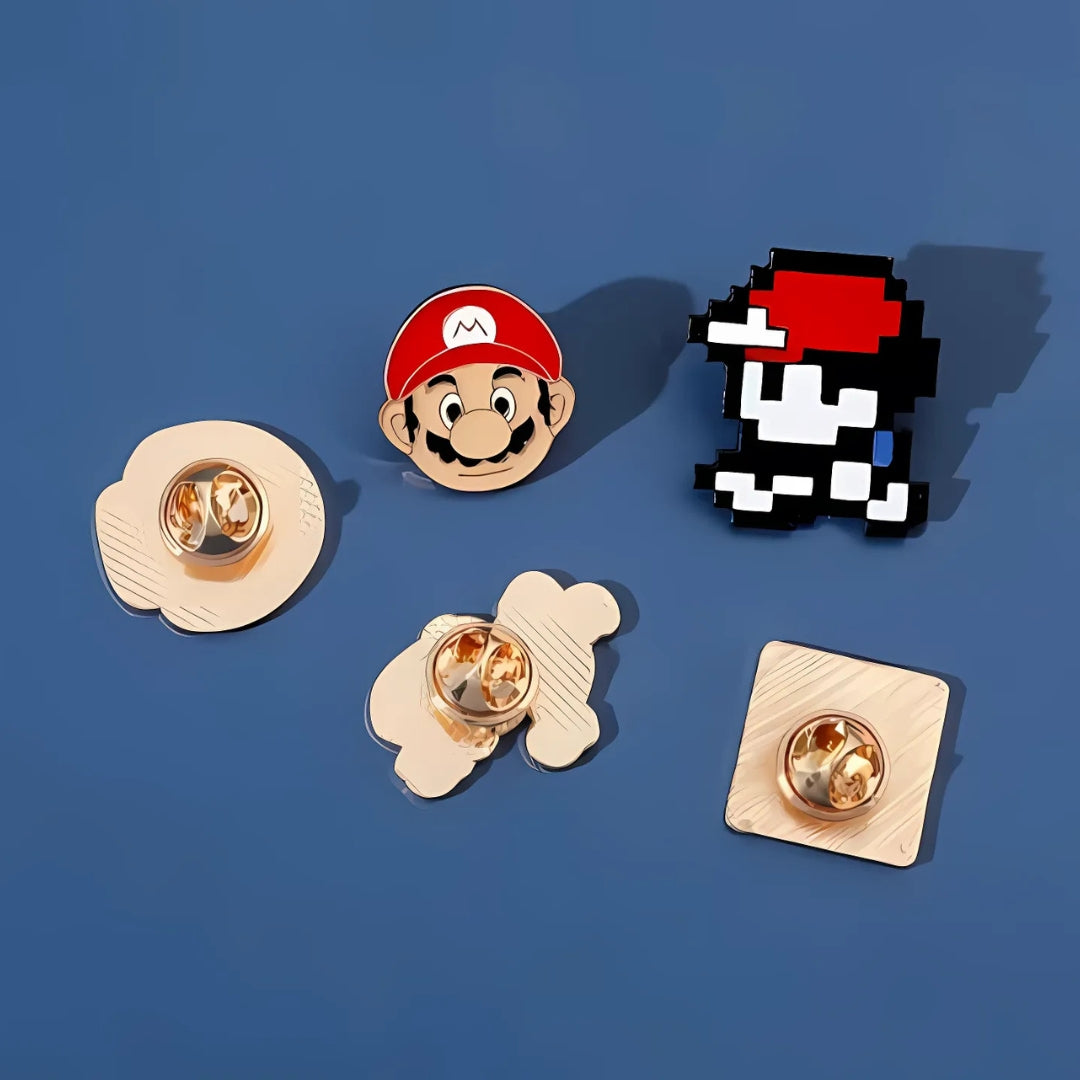 Mario Lapel Pin - Tinyminymo