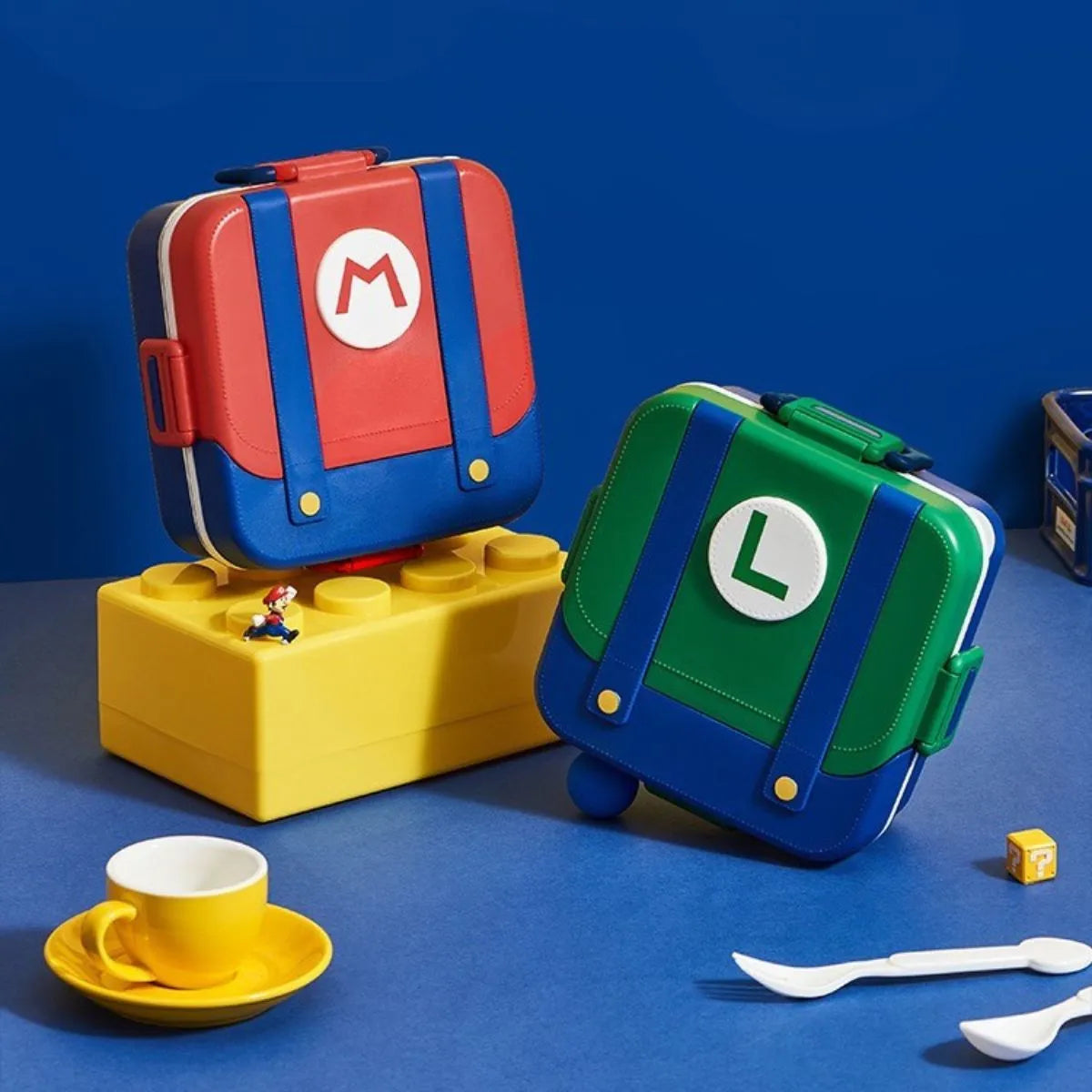 Luigi and Mario Lunch Box - Tinyminymo