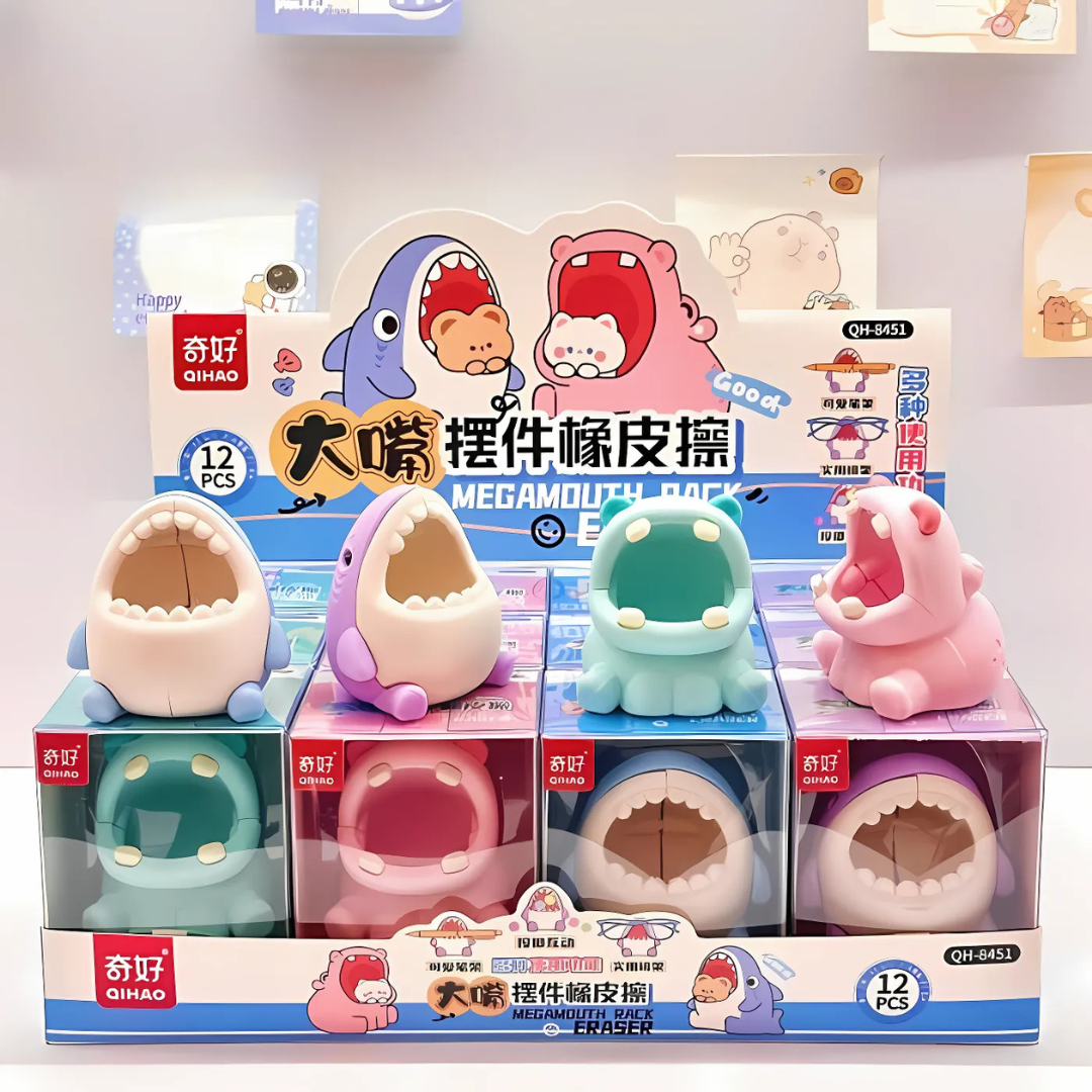 Megamouth Jumbo Eraser- Tinyminymo