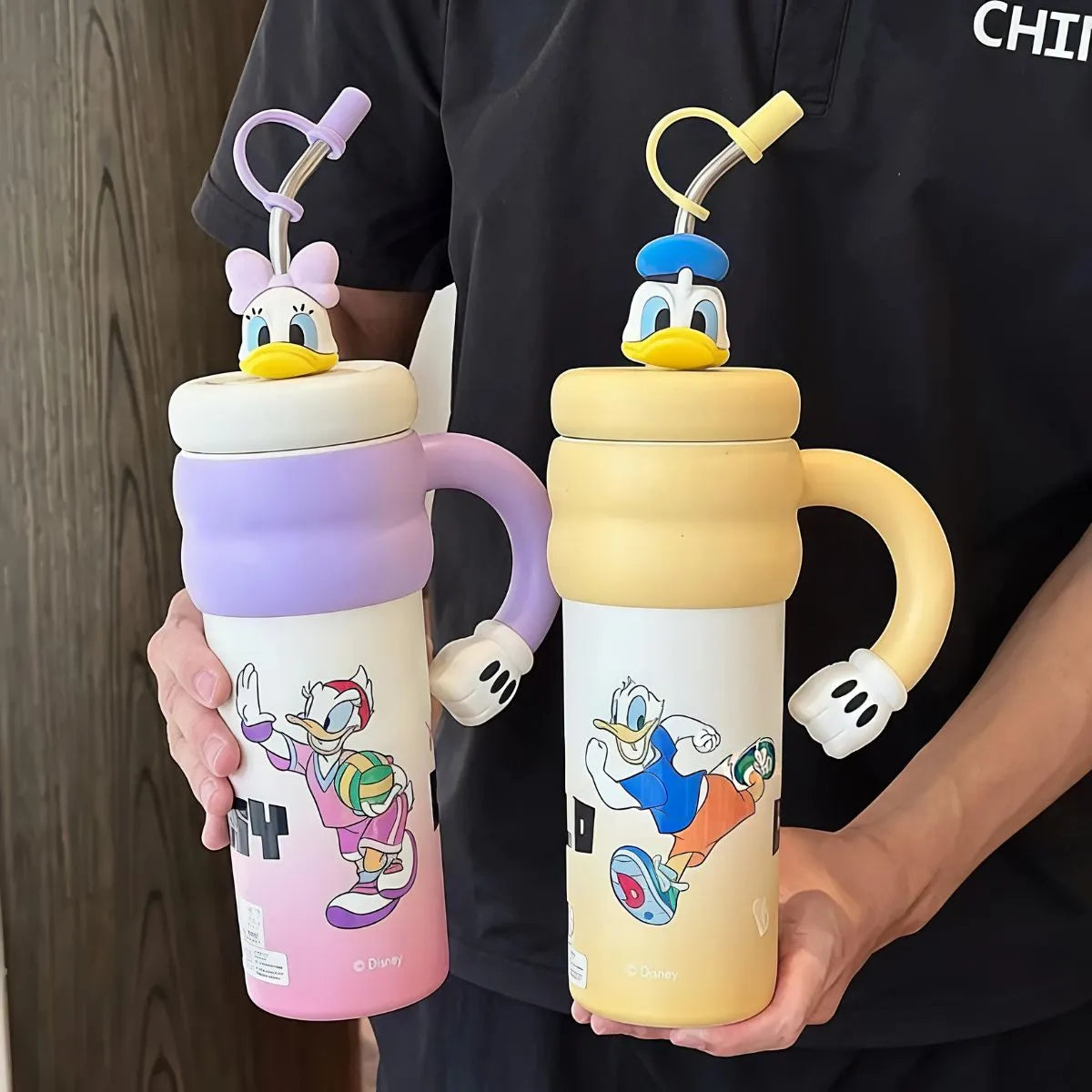Donald and Daisy Duck Insulated Tumblers - Tinyminymo