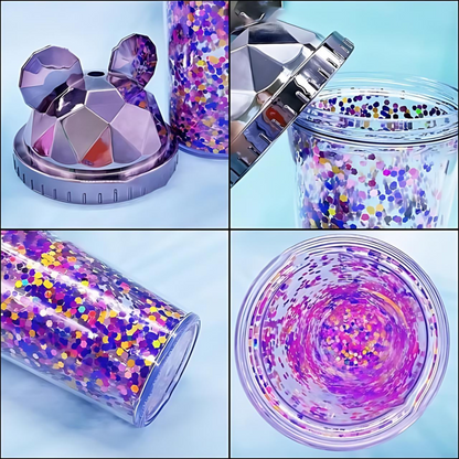 Mickey Shaped Confetti Sipper - Tinyminymo