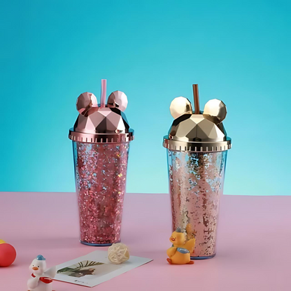 Mickey Shaped Confetti Sipper - Tinyminymo