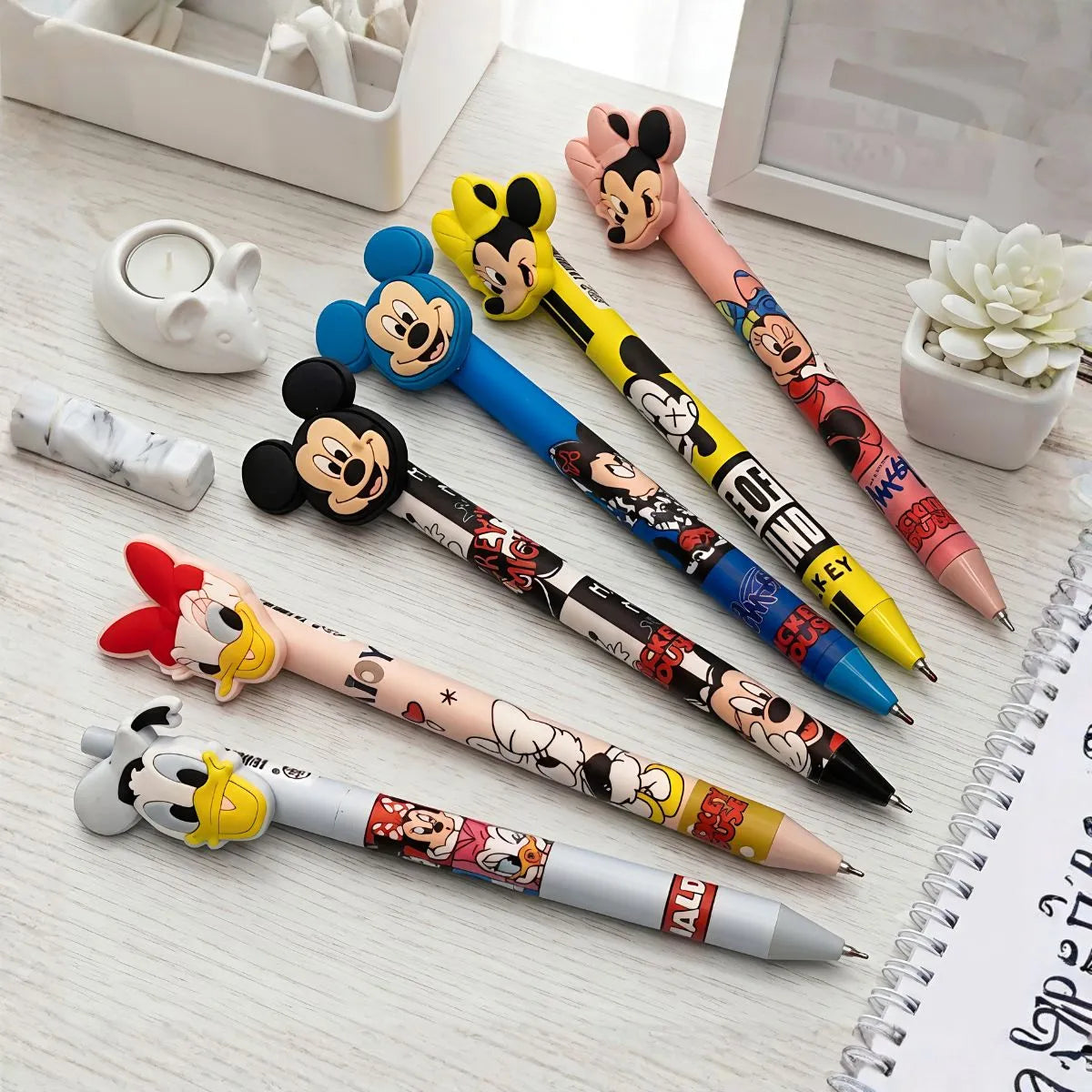 All Characters of Mickey and Minnie Pen Set - Tinyminymo