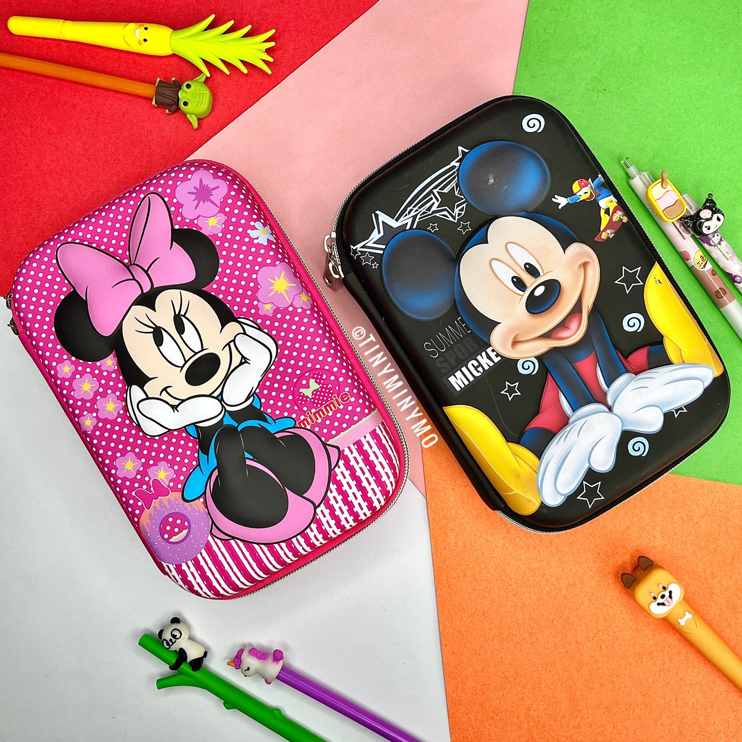 Mickey and Minnie Smiggle Pouch - Tinyminymo