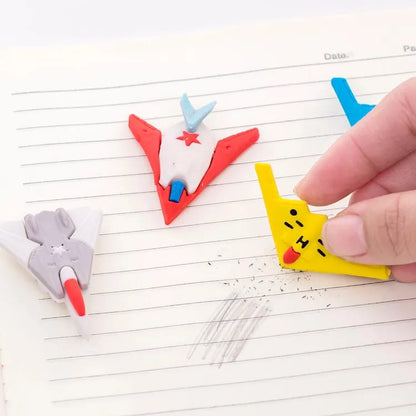 Military Aircraft Erasers - Set of 4 - Tinyminymo
