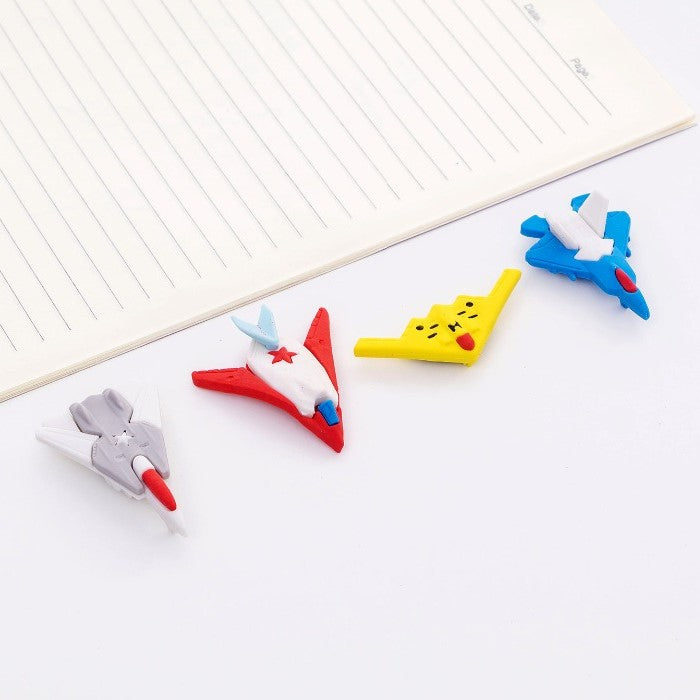 Military Aircraft Erasers - Set of 4 - Tinyminymo
