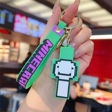 Load image into Gallery viewer, Dream Character of Minecraft Keychain - Tinyminymo
