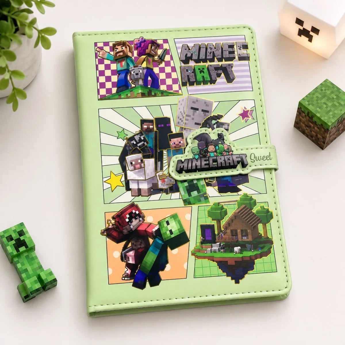 Green Minecraft Diary - Tinyminymo