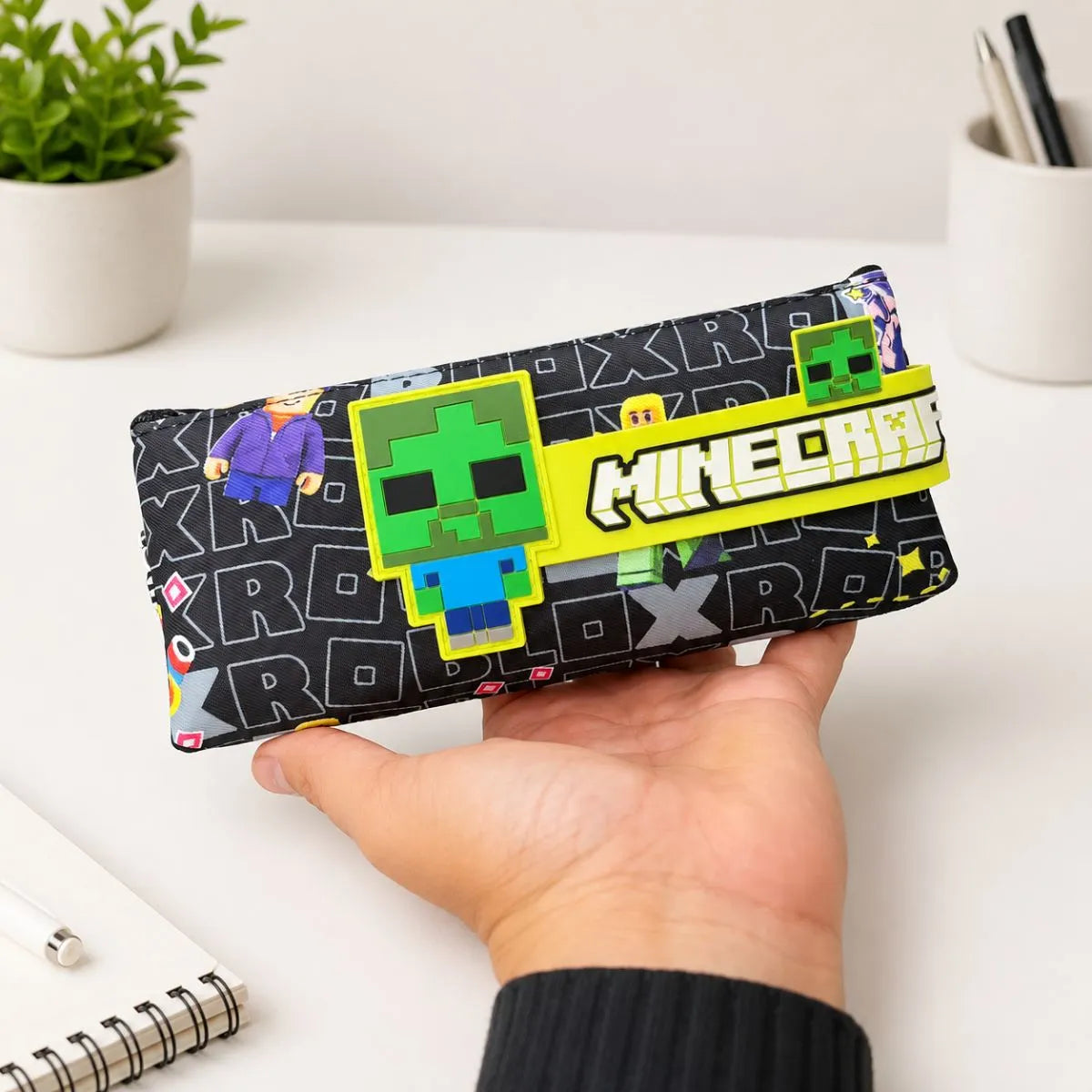 Black Minecraft Pouch - Tinyminymo