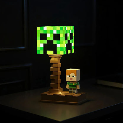 Green Color Minecraft Lamp - Tinyminymo