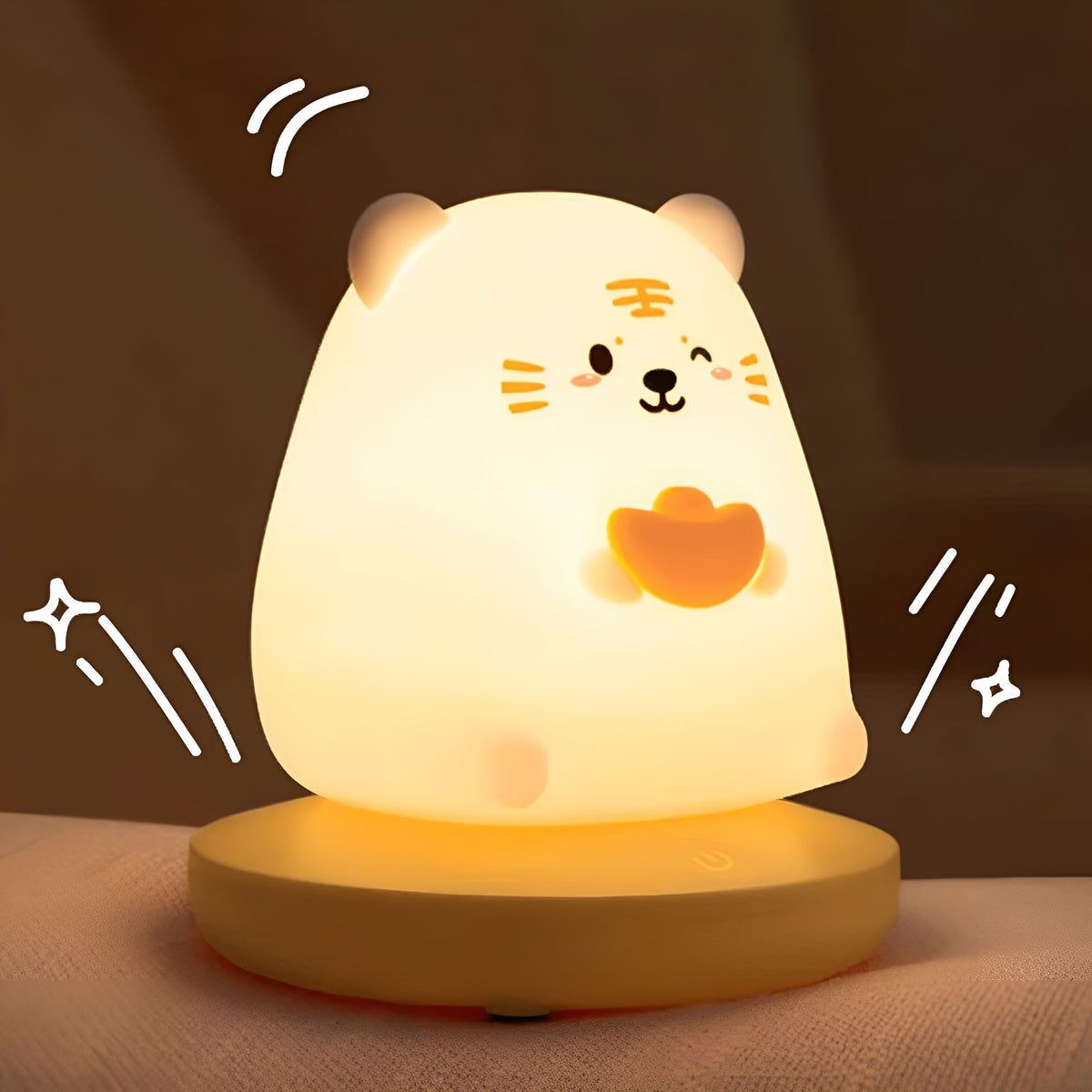 Mini Animal Silicone Night Light - Tinyminymo
