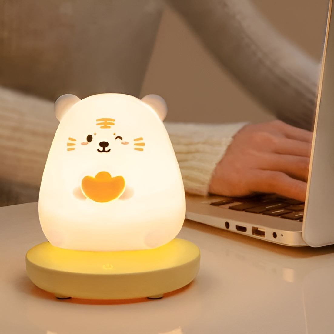 Mini Animal Silicone Night Light - Tinyminymo