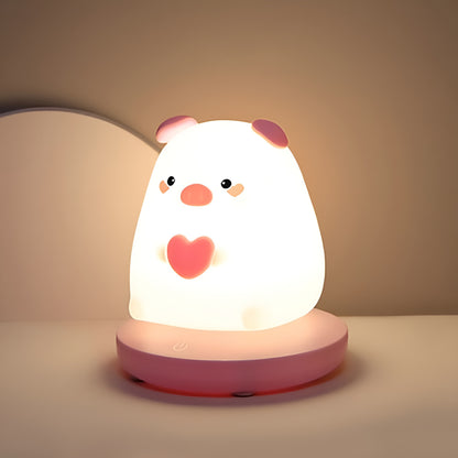 Mini Animal Silicone Night Light - Tinyminymo