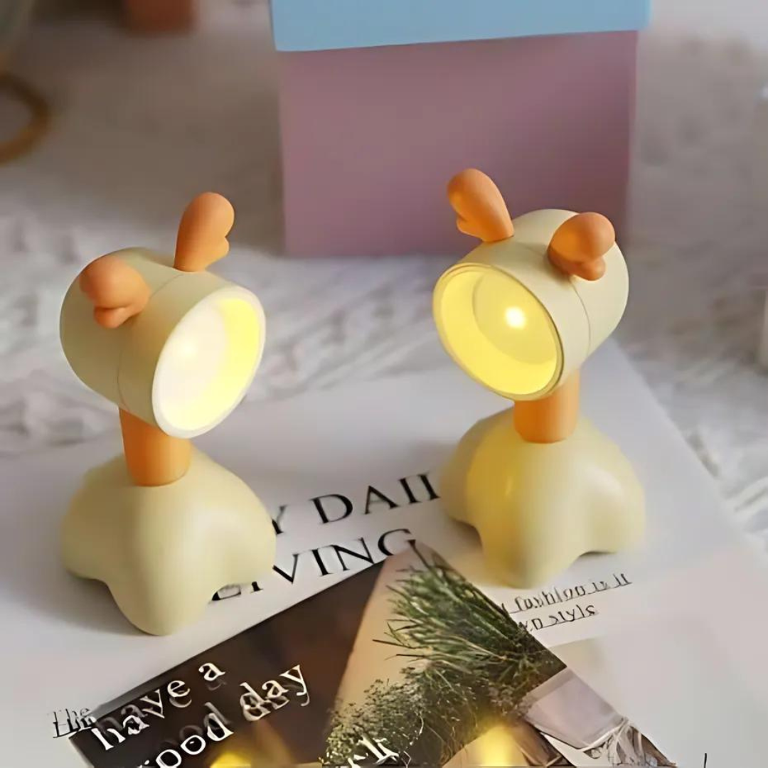 Mini Animal Stretchable Neck Desk Lamp - Tinyminymo