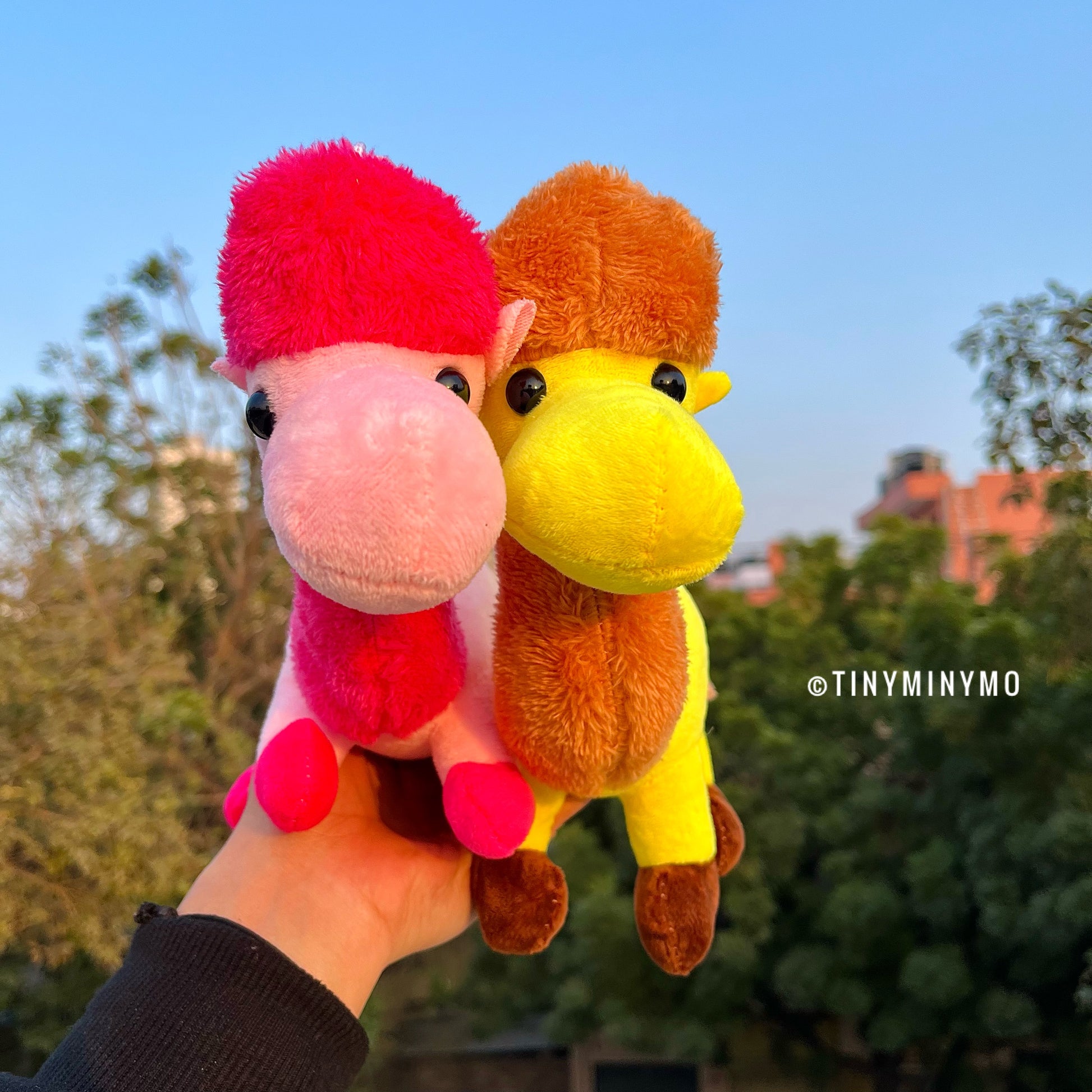 Mini Bactrian Camel Soft Toy - Tinyminymo
