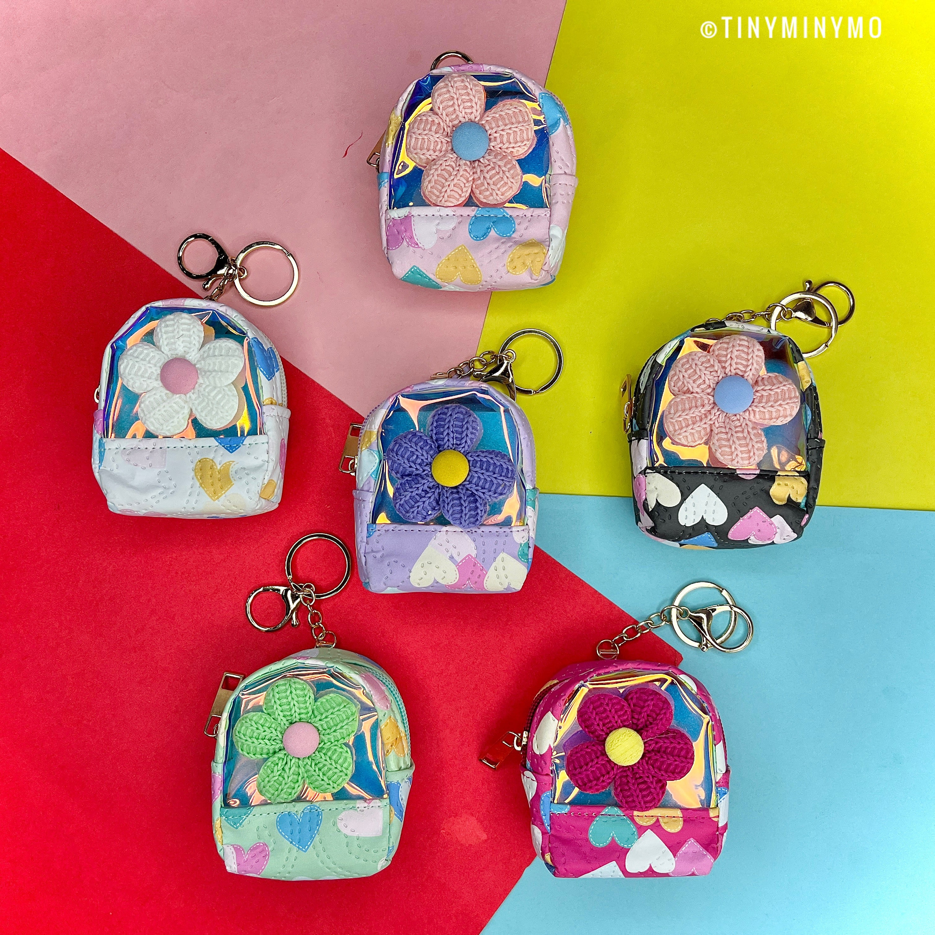 Mini Bag Coin Pouch Keychain - Tinyminymo