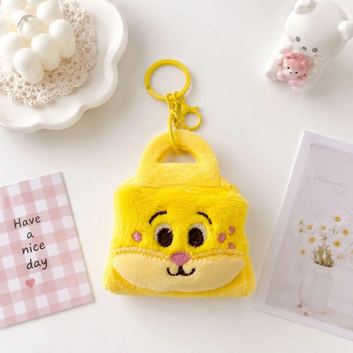 Officer Clawhauser Coin Pouch Keychain - Tinyminymo