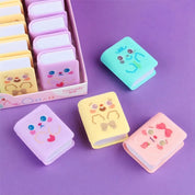 Mini Book Case with Eraser and Pencil Sharpener - Tinyminymo