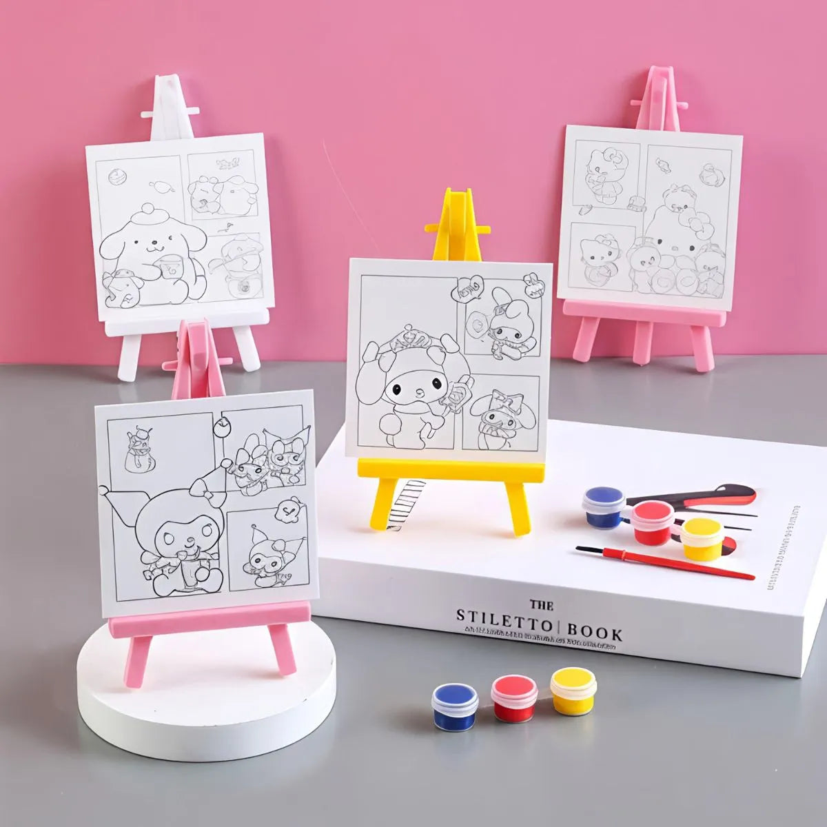 Multiple Designs of Sanrio Canvas Paintings - Tinyminymo