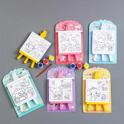 Multiple Designs of Sanrio Canvas Painting Kits - Tinyminymo