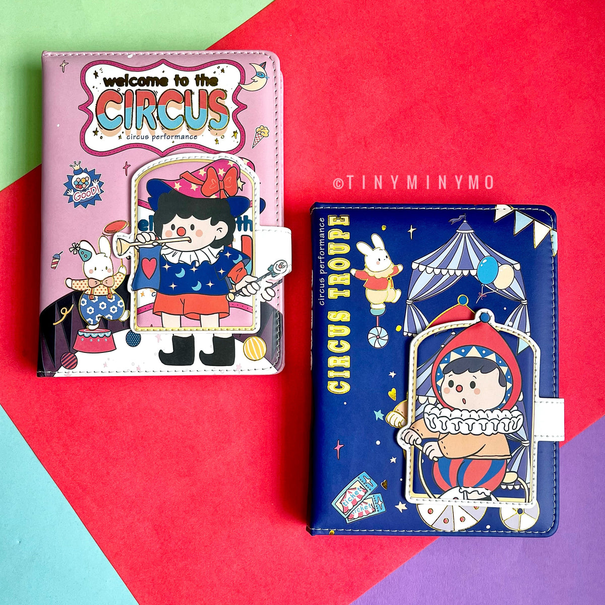 Mini Circus Planner with Snap Lock - Tinyminymo