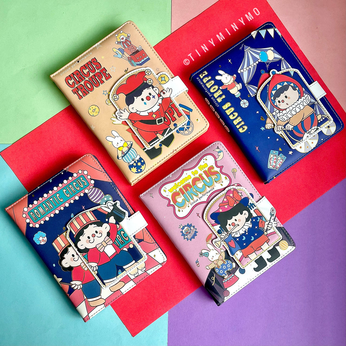 Mini Circus Planner with Snap Lock - Tinyminymo