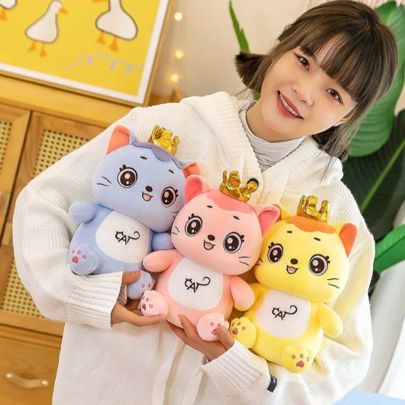 Mini Crown Cat Soft Toy -Tinymiynmo