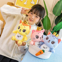 Load image into Gallery viewer, Mini Crown Cat Soft Toy -Tinymiynmo
