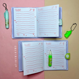 Mini Diary with Pen - Avocado - Tinyminymo