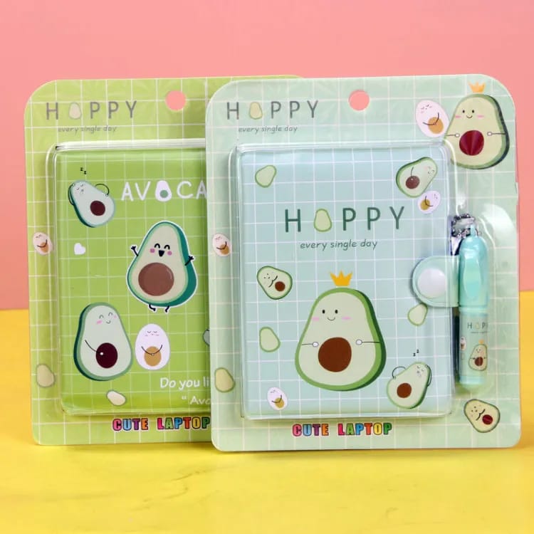 Mini Diary with Pen - Avocado - Tinyminymo