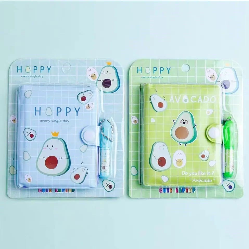 Mini Diary with Pen - Avocado - Tinyminymo