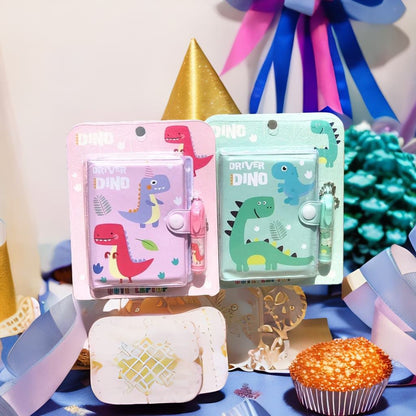 Mini Diary with Pen - Dino - Tinyminymo