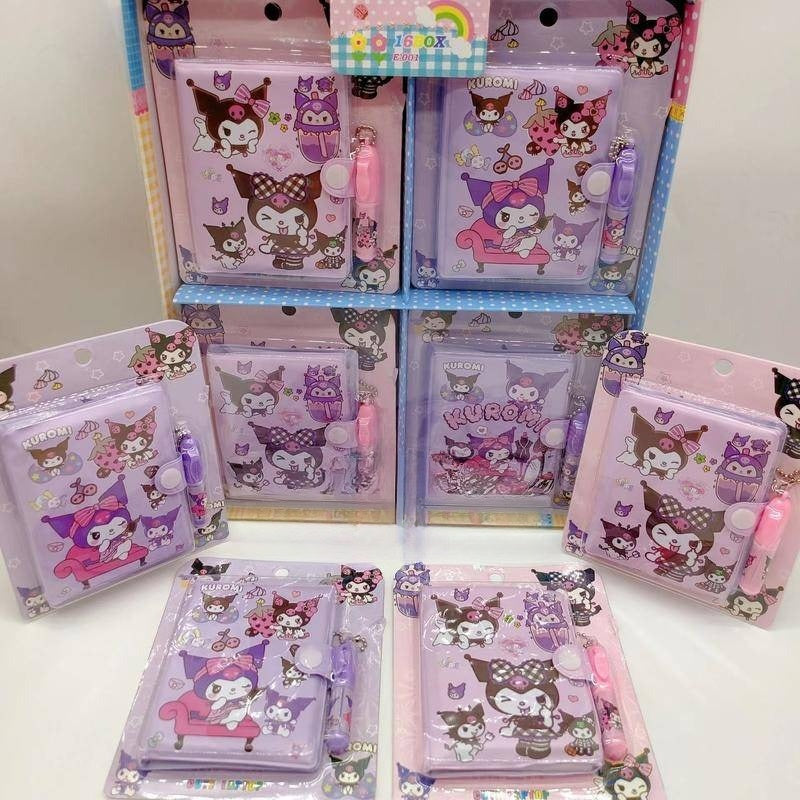Mini Diary with Pen - Kuromi - Tinyminymo