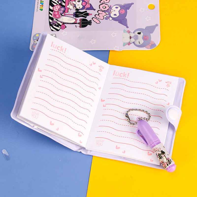Mini Diary with Pen - Kuromi - Tinyminymo